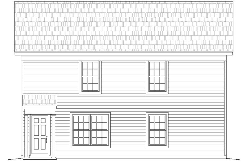 Dream House Plan - Exterior - Rear Elevation 1 for Traditional House Plan #932-164 - 5 bed, 5 bath
