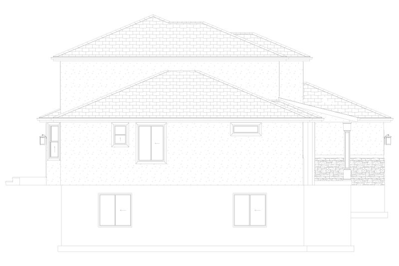 Dream House Plan - Exterior - Other Elevation for Traditional House Plan #1060-288 - 4 bed, 2.5 bath