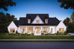 Farmhouse Exterior - Front Elevation Plan #1074-62