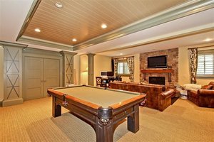 European style home, Game room photo