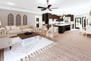 Southern Style House Plan - 3 Beds 2.5 Baths 2160 Sq/Ft Plan #44-269 