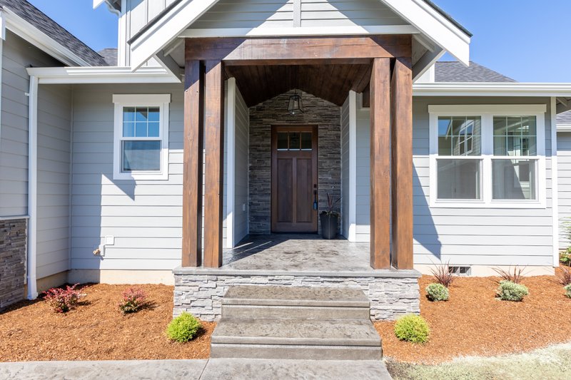 Home Plan - Exterior - Covered Porch for Craftsman House Plan #1070-64 - 4 bed, 2.5 bath