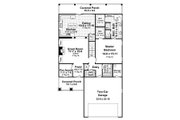 Craftsman Style House Plan - 4 Beds 2.5 Baths 2300 Sq/Ft Plan #21-265 