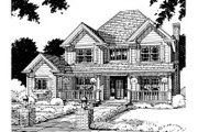 Traditional Style House Plan - 3 Beds 2.5 Baths 2222 Sq/Ft Plan #20-307 