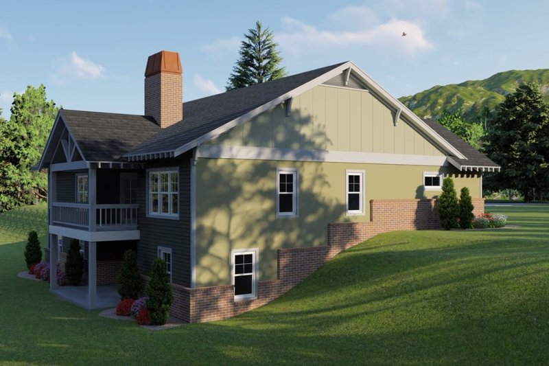 Architectural House Design - Photo 1 for Craftsman House Plan #932-582 - 3 bed, 2.5 bath