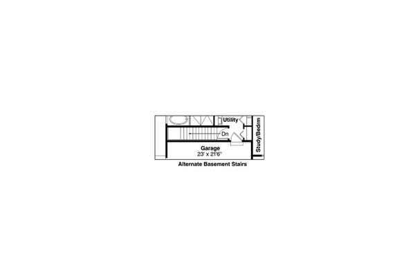 Home Plan - Ranch Floor Plan - Other Floor Plan #124-862
