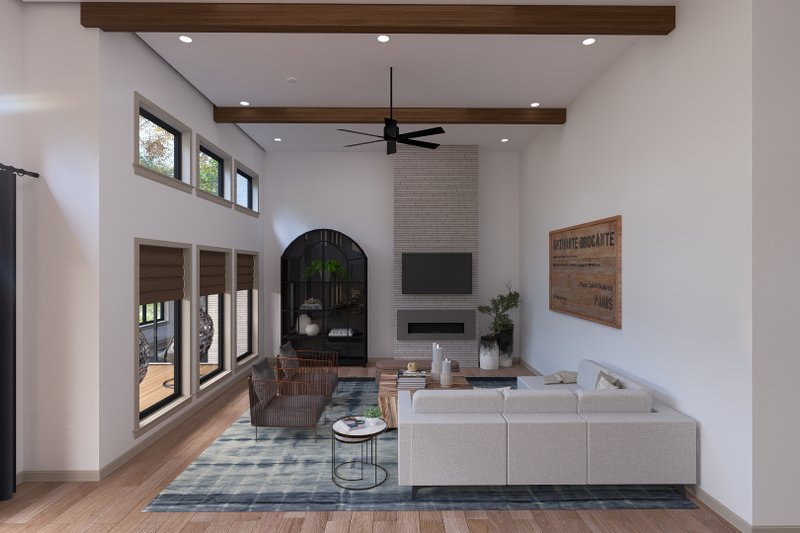 Home Plan - Interior - Family Room 1 for Craftsman House Plan #1060-431 - 4 bed, 6 bath