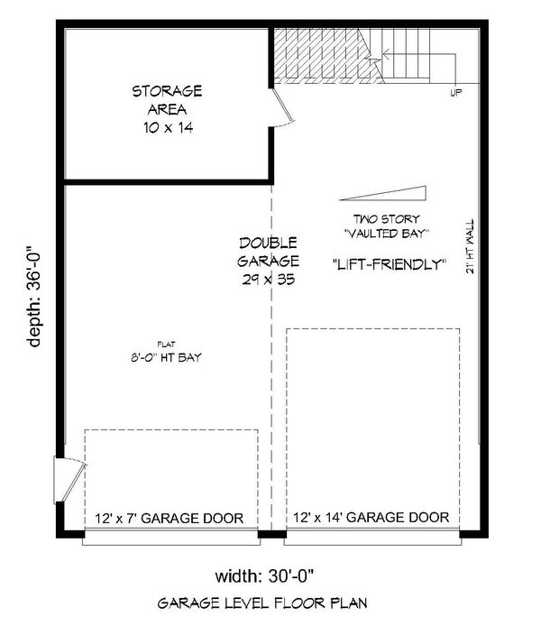 House Design - Contemporary Floor Plan - Main Floor Plan #932-187