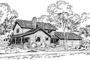 Traditional Style House Plan - 3 Beds 2.5 Baths 2005 Sq/Ft Plan #312-520 