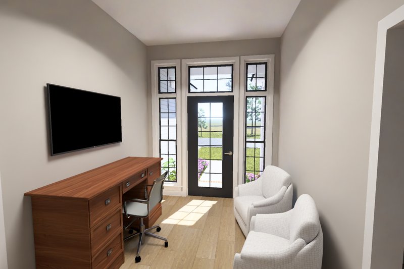 Dream House Plan - Interior - Entry for Cottage House Plan #513-2437 - 3 bed, 2 bath