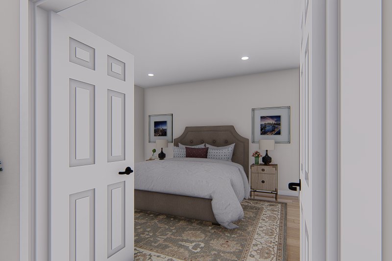 Home Plan - Interior - Master Bedroom for Craftsman House Plan #1060-134 - 4 bed, 2.5 bath