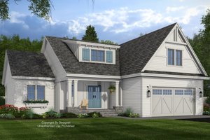 Farmhouse Exterior - Front Elevation Plan #51-1416