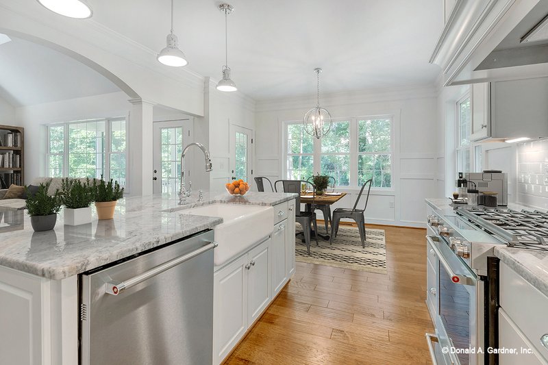 Home Plan - Interior - Kitchen for Cottage House Plan #929-1066 - 3 bed, 2.5 bath
