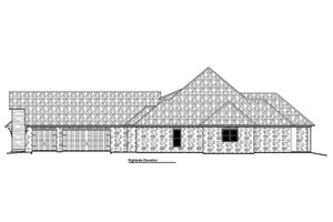 Exterior - Other Elevation 1 for Farmhouse House Plan #1081-20 - 4 bed, 3 bath