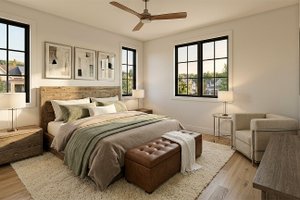 Interior - Master Bedroom for Farmhouse House Plan #928-356 - 4 bed, 3 bath