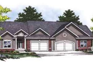 Traditional Exterior - Front Elevation Plan #70-822