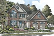Traditional Style House Plan - 4 Beds 3.5 Baths 2506 Sq/Ft Plan #929-45 