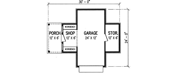 European Floor Plan - Main Floor Plan #45-261