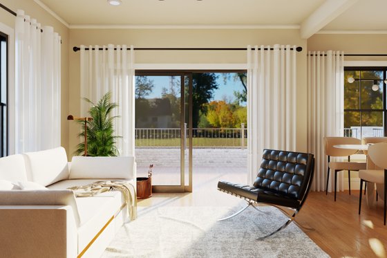 Interior - Family Room 1 for Contemporary House Plan #1064-359 - 3 bed, 2.5 bath