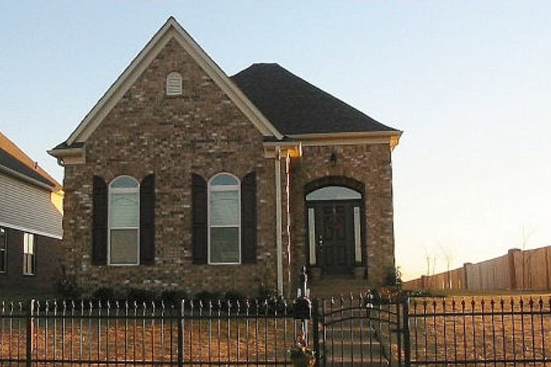 Exterior - Front Elevation 2 for Traditional House Plan #81-13731 - 2 bed, 2.5 bath