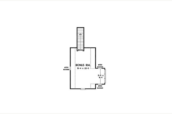 House Blueprint - Craftsman Floor Plan - Other Floor Plan #929-1177