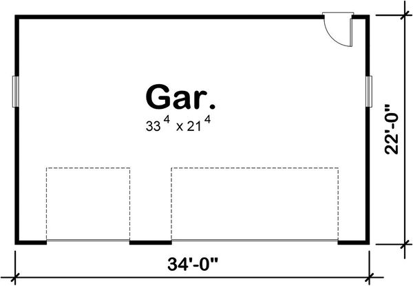 Home Plan - Traditional Floor Plan - Main Floor Plan #20-2376