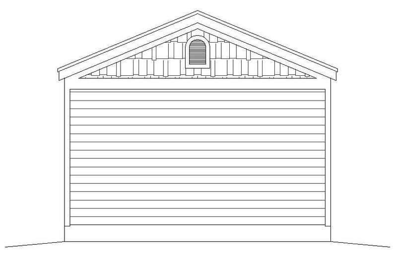 Dream House Plan - Exterior - Rear Elevation for Country House Plan #932-362, 0 bath
