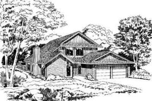 Traditional Exterior - Front Elevation Plan #312-101