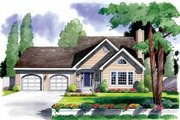 Traditional Style House Plan - 3 Beds 2.5 Baths 1741 Sq/Ft Plan #312-519 