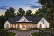 Farmhouse Style House Plan - 4 Beds 3.5 Baths 2500 Sq/Ft Plan #430-378 