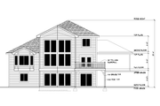 Craftsman Style House Plan - 5 Beds 3.5 Baths 3630 Sq/Ft Plan #112-220 