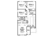 Traditional Style House Plan - 4 Beds 2.5 Baths 2001 Sq/Ft Plan #419-277 
