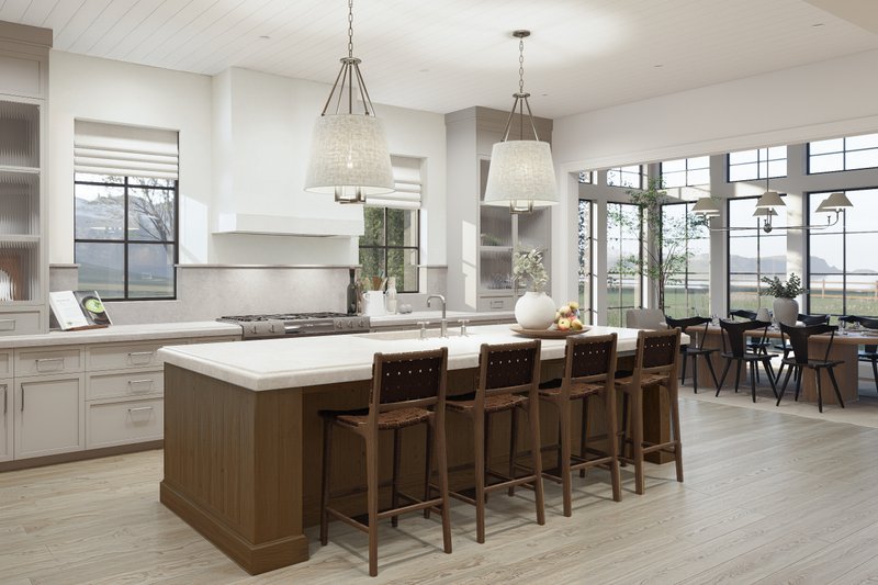 Dream House Plan - Interior - Kitchen for Contemporary House Plan #1114-109 - 4 bed, 3 bath