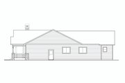 Craftsman Style House Plan - 3 Beds 2 Baths 1623 Sq/Ft Plan #124-1341 