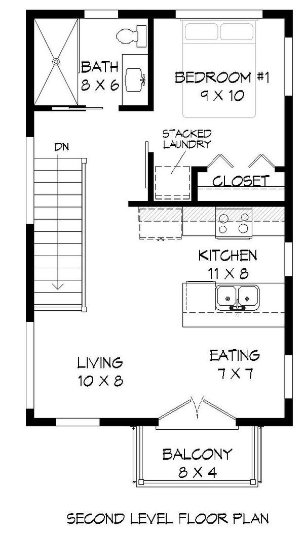 House Blueprint - Contemporary Floor Plan - Main Floor Plan #932-126