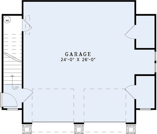 Home Plan - Craftsman Floor Plan - Main Floor Plan #17-2578
