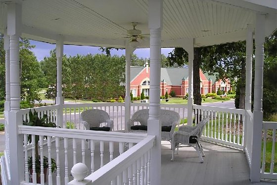 Exterior - Covered Porch 1 for Victorian House Plan #137-249 - 4 bed, 3.5 bath