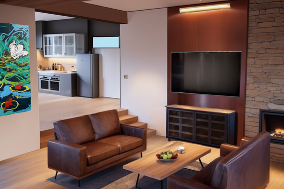 Exterior - Front Elevation 4 for Contemporary House Plan #542-20 - 5 bed, 5 bath