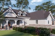 Craftsman Style House Plan - 3 Beds 2 Baths 2249 Sq/Ft Plan #54-304 Exterior 