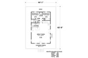 Craftsman Style House Plan - 4 Beds 3 Baths 1592 Sq/Ft Plan #56-724 