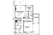 Craftsman Style House Plan - 2 Beds 2 Baths 1844 Sq/Ft Plan #20-2459 