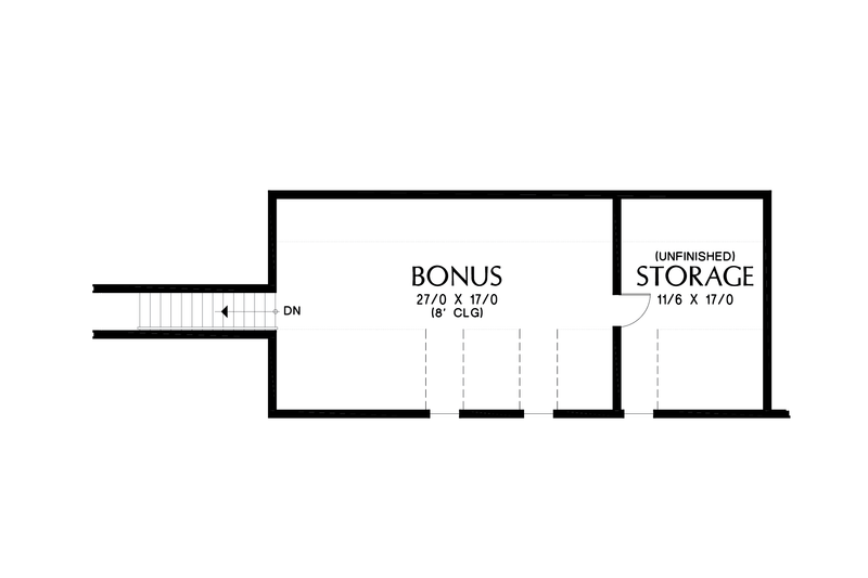 Dream House Plan - Floor Plan - Other Floor for Farmhouse House Plan #48-1034 - 3 bed, 2.5 bath