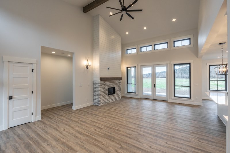 Architectural House Design - Interior - Family Room for Country House Plan #1070-33 - 3 bed, 2.5 bath