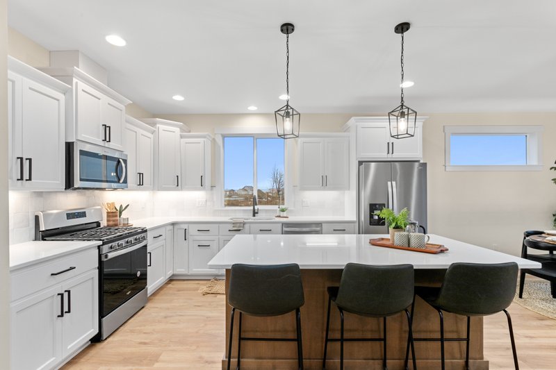 House Design - Interior - Kitchen 2 for Farmhouse House Plan #1070-205 - 3 bed, 2 bath