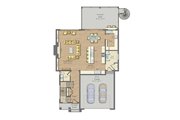 Craftsman Style House Plan - 4 Beds 3.5 Baths 3164 Sq/Ft Plan #1057-19 