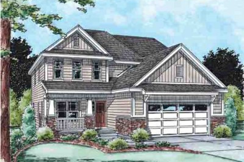 Dream House Plan - Traditional Exterior - Front Elevation Plan #20-1522