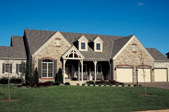 Exterior - Other Elevation for Traditional House Plan #312-166 - 4 bed, 2.5 bath