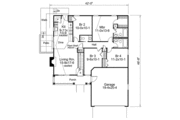 Farmhouse Style House Plan - 4 Beds 2.5 Baths 1203 Sq/Ft Plan #57-383 