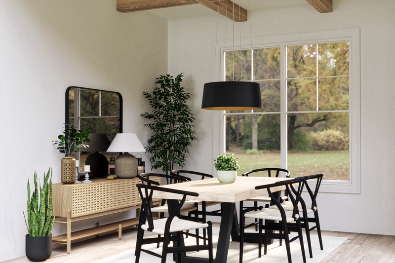 House Blueprint - Interior - Dining Room for Farmhouse House Plan #119-448 - 3 bed, 3 bath