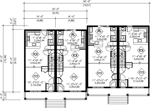 Traditional Floor Plan - Main Floor Plan #25-331